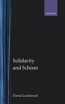 Solidarity and Schism book