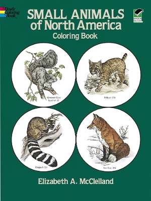 Small Animals of North America Coloring Book book