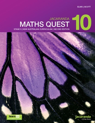 Jacaranda Maths Quest 10 Stage 5 NSW Australian Curriculum 2E LearnON & Print book