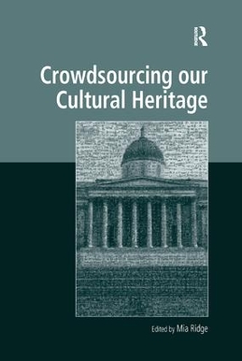 Crowdsourcing our Cultural Heritage book