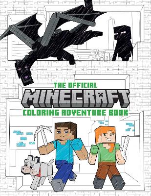 The Official Minecraft Coloring Adventures Book: Create, Explore, Color!: For Young Artists and Kids 5-10 book