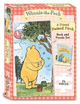 A Friend Named Pooh Book and Puzzle Set book