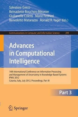 Advances in Computational Intelligence, Part III book