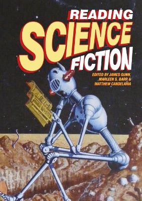 Reading Science Fiction book