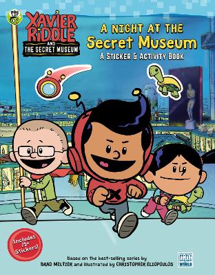 A Night at the Secret Museum: A Sticker & Activity Book book