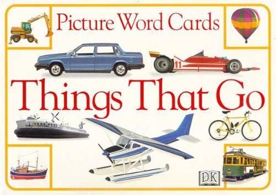 Picture Word Cards: 4 Things That Go book