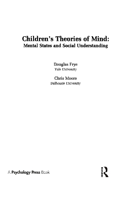 Children's Theories of Mind book