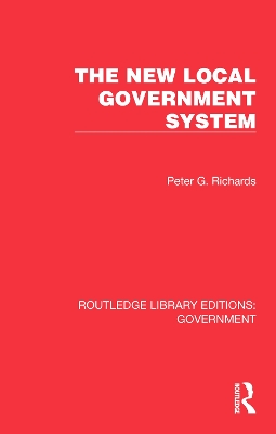 The New Local Government System book