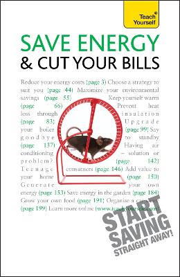 Save Energy and Cut Your Bills: Teach Yourself book