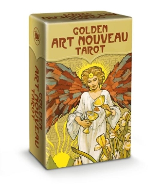 Golden Art Nouveau Tarot - Mini Tarot book