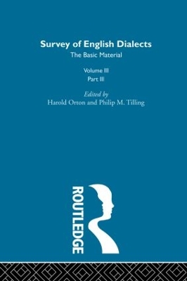 Survey Eng Dialects Vol3 Prt3 book