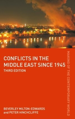 Conflicts in the Middle East Since 1945 book