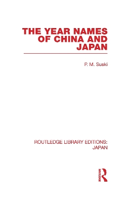 Year Names of China and Japan book