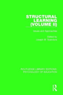 Structural Learning (Volume 2) book