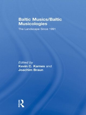 Baltic Musics/Baltic Musicologies book