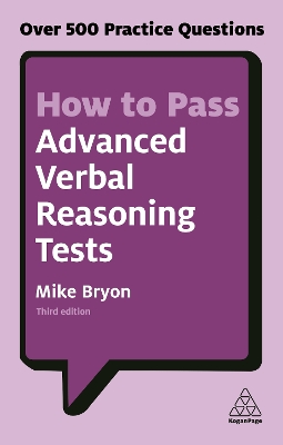 How to Pass Advanced Verbal Reasoning Tests book