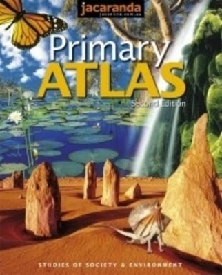 Jacaranda Primary Atlas: With Accompanying Interactive Atlas of Australia on CD-Rom by Jacaranda
