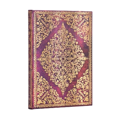 Viola (Diamond Rosette) Midi Unlined Hardcover Journal book