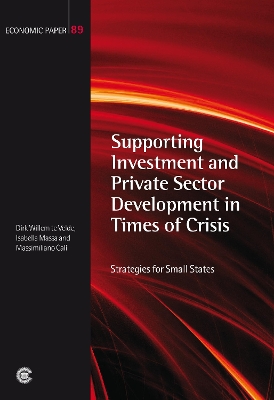 Supporting Investment and Private Sector Development in Times of Crisis by Dirk Willem te Velde