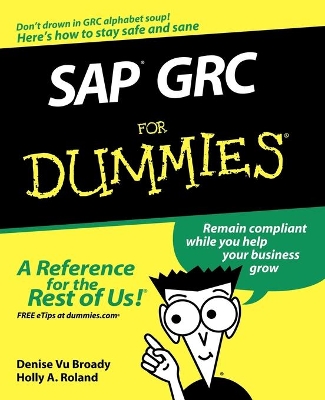 SAP GRC For Dummies book