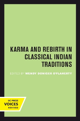 Karma and Rebirth in Classical Indian Traditions book