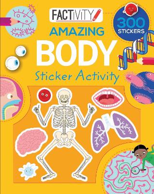 Factivity Balloon Sticker Activity Book - Amazing Body book