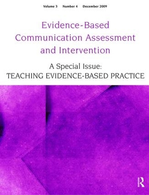 Teaching Evidence-Based Practice by Ralf Schlosser