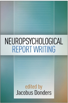 Neuropsychological Report Writing book