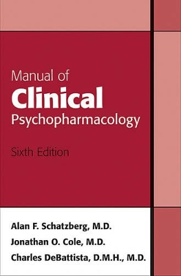 Manual of Clinical Psychopharmacology book