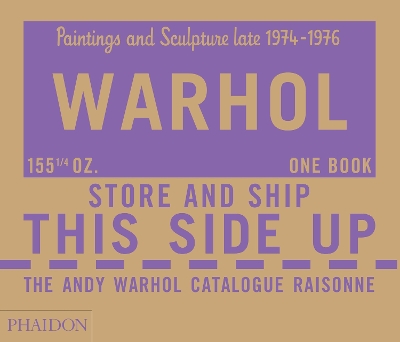 Warhol Andy Catalogue Raisonne book