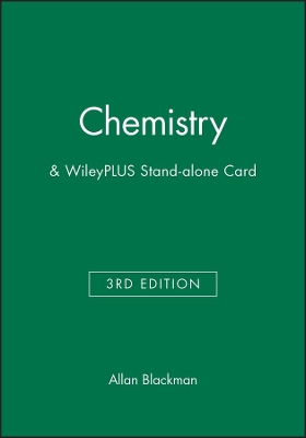 Chemistry 3e & WileyPLUS Stand-alone Card book