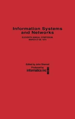 Information Systems and Networks book