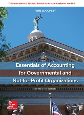 ISE Essentials of Accounting for Governmental and Not-for-Profit Organizations book