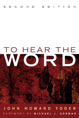 To Hear the Word - Second Edition book