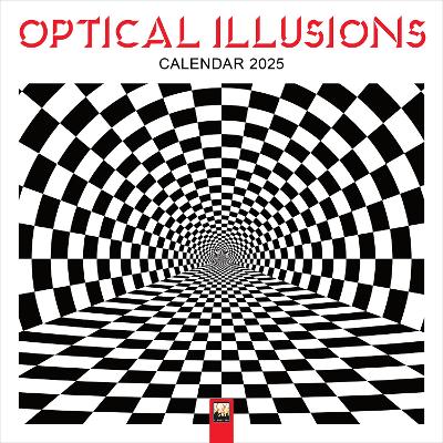 Optical Illusions Wall Calendar 2025 (Art Calendar) book