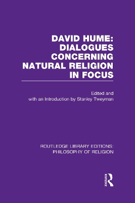 David Hume: Dialogues Concerning Natural Religion In Focus book