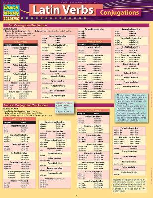 Latin Verb-Conjugations book