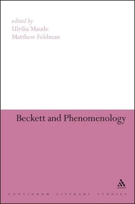 Beckett and Phenomenology book