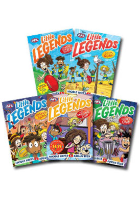 AFL Little Legends Set of 5 book