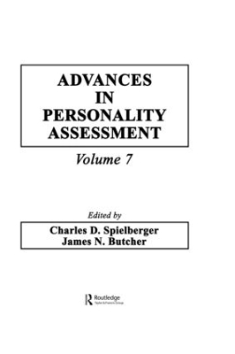 Advances in Personality Assessment by James N. Butcher