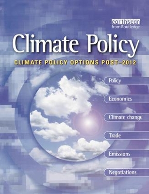 Climate Policy Options Post-2012 by Bert Metz