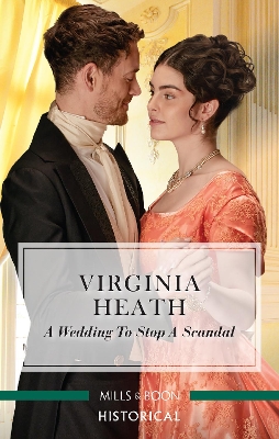 A Wedding to Stop a Scandal [Large Print] book