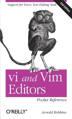 vi and Vim Editors Pocket Reference book