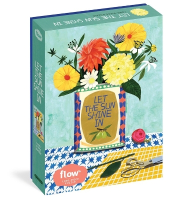 Let the Sun Shine In 1,000-Piece Puzzle: (Flow) for Adults Families Picture Quote Mindfulness Game Gift Jigsaw 26 3/8” x 18 7/8” book