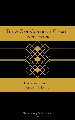 The A-Z of Contract Clauses by Deborah Fosbrook