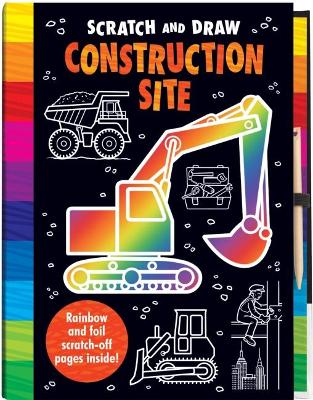 Scratch and Draw: Construction Site book