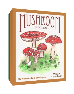 Mushroom Notes: 20 Notecards and Envelopes book