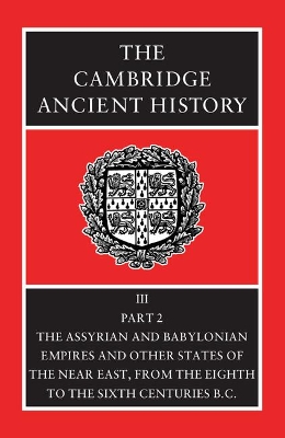 The The Cambridge Ancient History by John Boardman