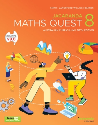 Jacaranda Maths Quest 8 Australian Curriculum, 5e learnON and Print book