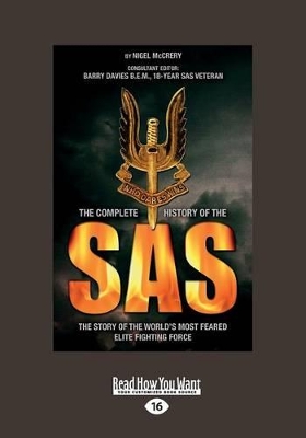 The Complete History of the SAS by Nigel McCrery